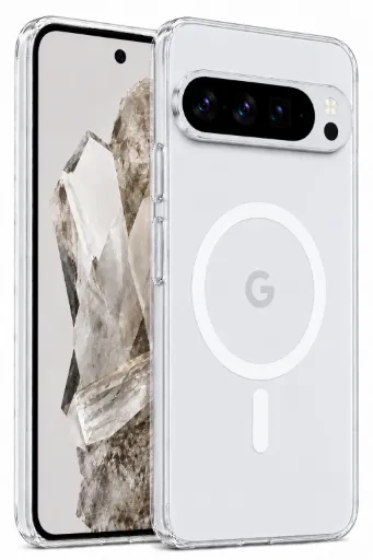Google Anti-Yellow Magsafe Clear Case